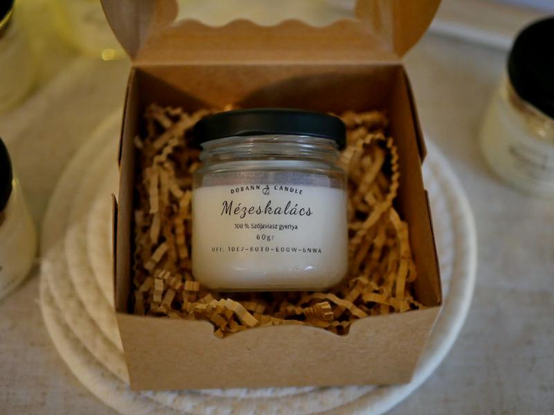 Mézeskalács illatgyertya