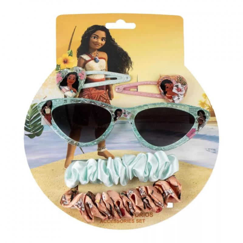 Disney Vaiana Big Sis napszemüveg és hajkiegészítő szett