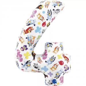 Bluey Friends 3-4-5-ös szám fólia lufi 66 cm