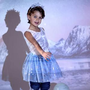 Disney Jégvarázs Snowflake gyerek szoknya és hajpánt szett 3 - 8 év / 98 - 128 cm