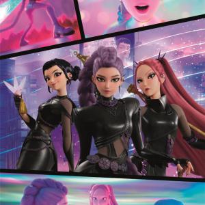 K-pop Démonvadászok Take Down 300 db-os puzzle Clementoni