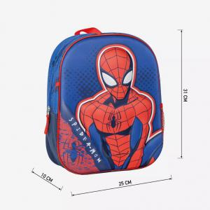 Pókember Ready 3D hátizsák, táska 31 cm