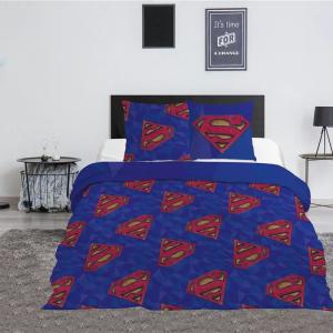 Superman Blue dupla, kétszemélyes ágyneműhuzat