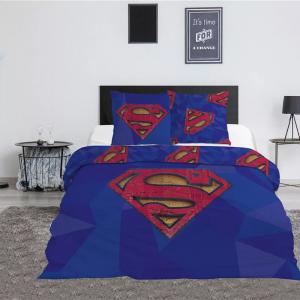 Superman Blue dupla, kétszemélyes ágyneműhuzat