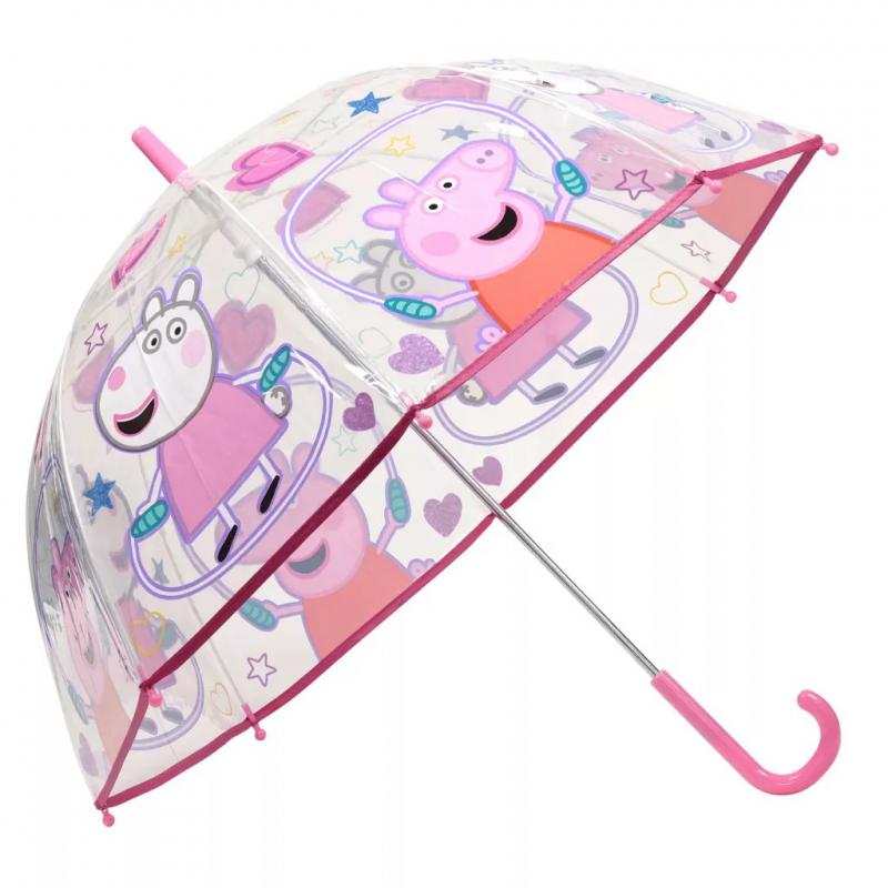 Peppa malac Jump Rope gyerek átlátszó esernyő Ø70 cm