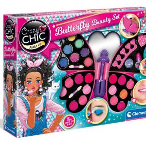 Crazy Chic Butterfly szépségápoló készlet Clementoni