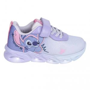 Disney Lilo és Stitch, A csillagkutya Galaxy LED villogó, világító utcai cipő 25-32