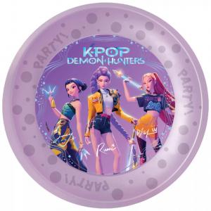 K-pop Démonvadászok Honmoon micro prémium műanyag lapostányér 4 db-os szett 21 cm