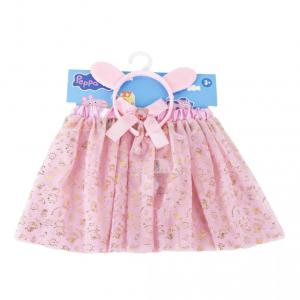Peppa malac Gold gyerek szoknya és hajpánt szett 3 - 8 év / 98 - 128 cm