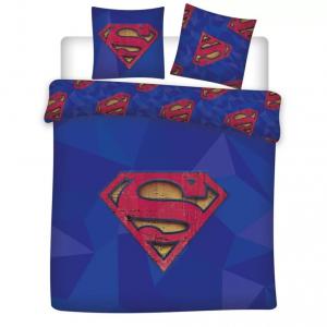 Superman Blue dupla, kétszemélyes ágyneműhuzat