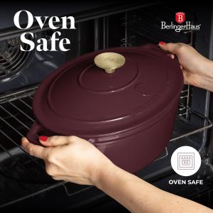 Leonardo Collection Ovális öntöttvas pecsenyesütő (4,65 L)