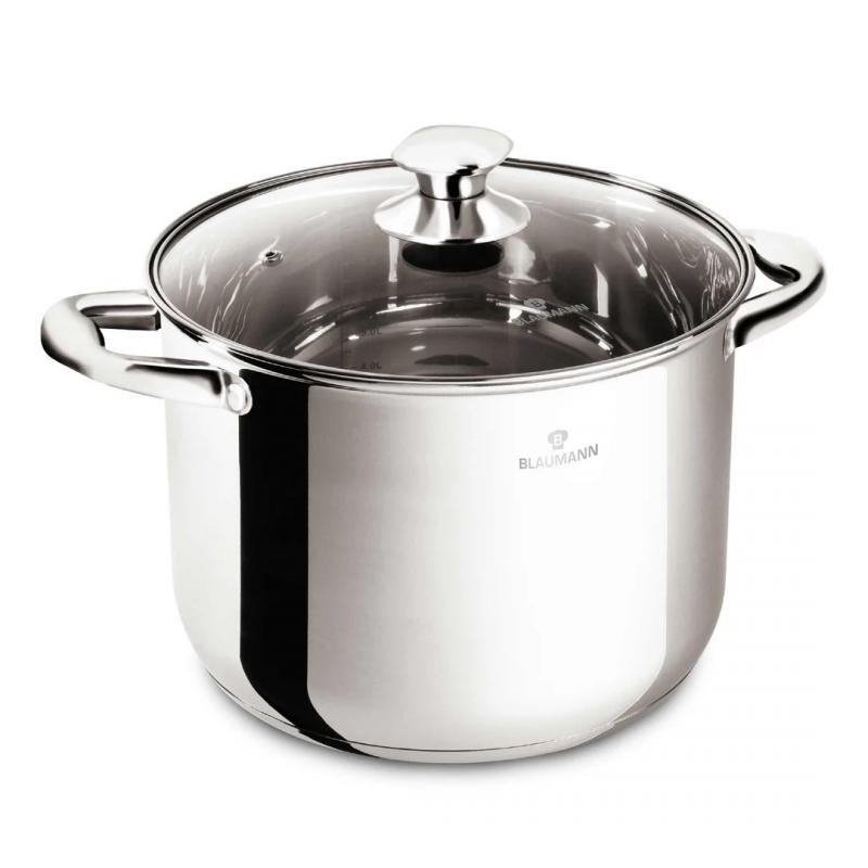 PROFESSIONAL rozsdamentes fazék üvegfedővel 9, 5L 