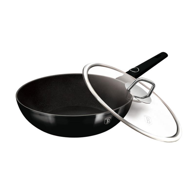Wok fedővel (28 cm)