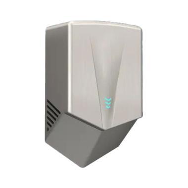 Infrás kézszárító, nagysebességű, rozsdamentes acél burkolattal, matt, 1300W