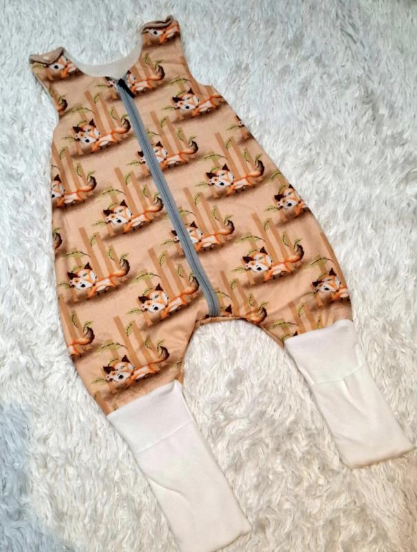 "Róka lány drapp" Tipegő hálózsák