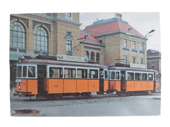 Az SZKT 313 és 314 pályaszámú nosztalgia ikerkocsijai