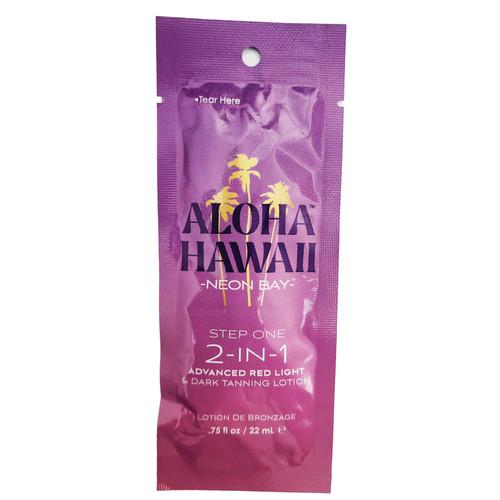 ALOHA HA ISL NEON BAY 2-in-1 Advanced Red Light & Dark Tanning Lotion 22ml