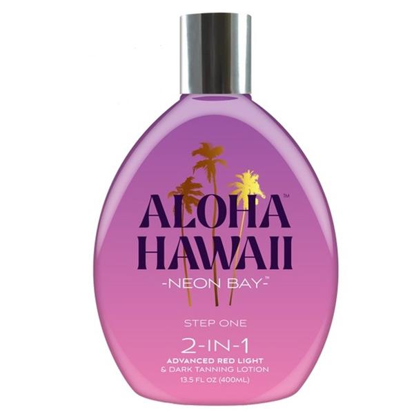 ALOHA HA ISL NEON BAY 2-in-1 Advanced Red Light & Dark Tanning Lotion 400ml