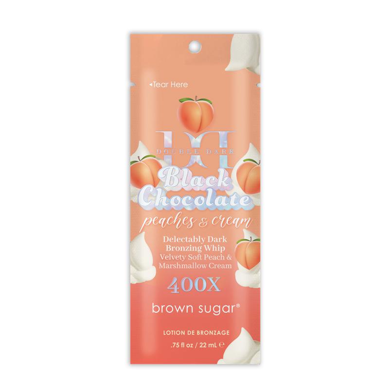 Double Dark Black Chocolate Peaches & Cream 400x 22ml