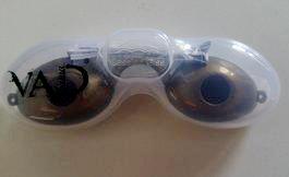 SZOLÁRIUM VÉDŐ SZEMÜVEG UV-SZEMÜVEG VADBARNA CASE