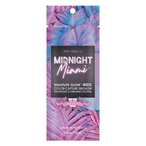 Tan Asz U Midnight Miami 400X Nightlife Glow 400X Color-Capture Bronzer 22ml