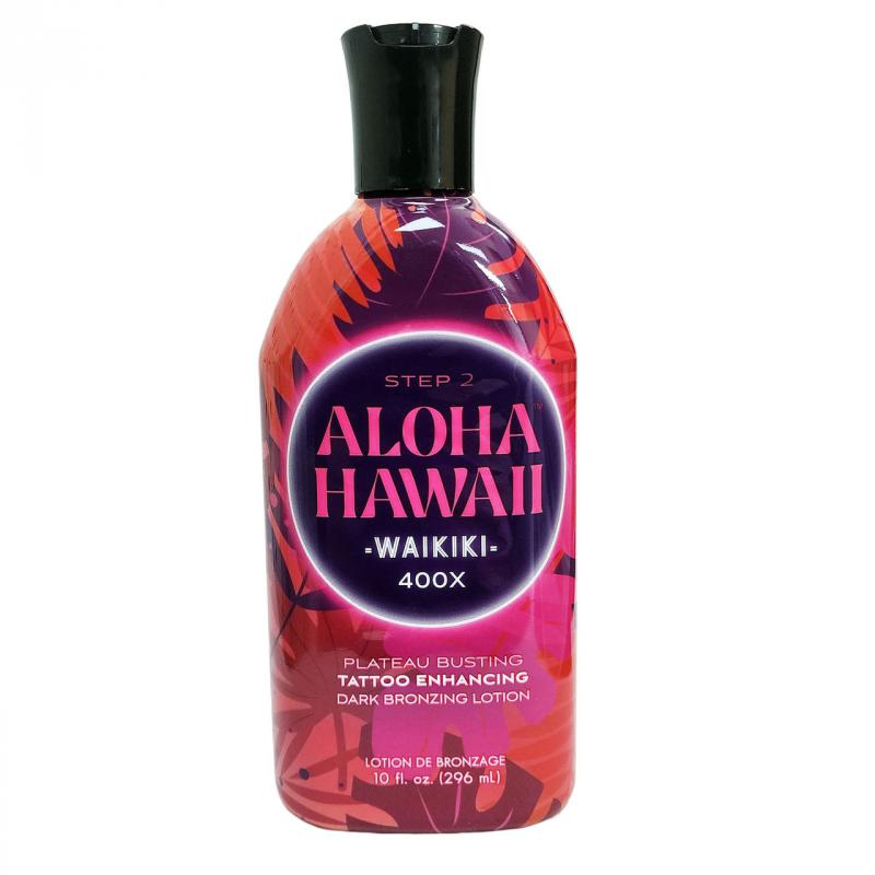 Tan Inc.Aloha Hawaii Waikiki Plateau Busting Tattoo Enhancing Dark Bronzer 296ml
