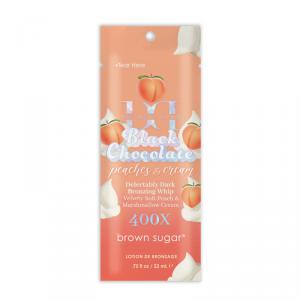 Double Dark Black Chocolate Peaches & Cream 400x 22ml
