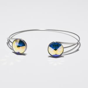 Swanis állítható köves karkötő - AB színváltós