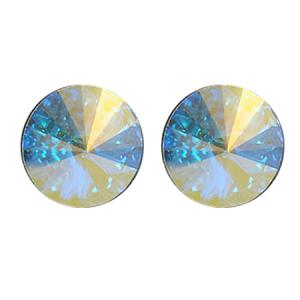 Swanis pötty bedugós fülbevaló - 12mm - színváltós