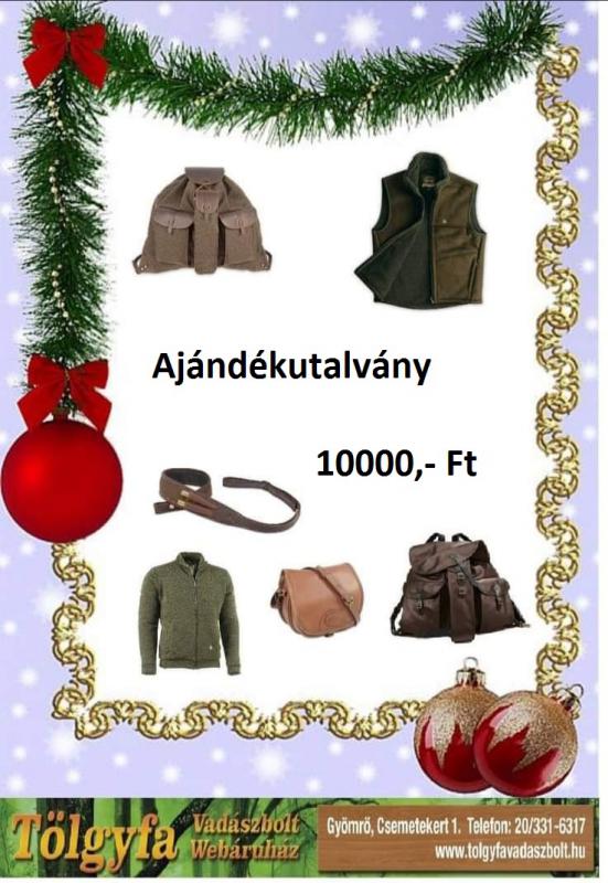 Ajándékutalvány 10000,- Ft