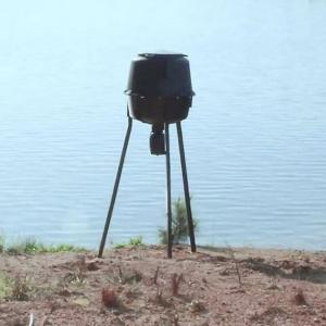 Digitális etető Fish & Deer Directional, 115 liter tartály