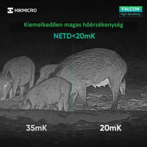HIKMICRO Falcon FQ25 kézi hőkamera kereső