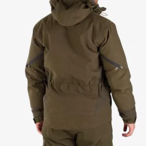 Thunder Thermo 4 thermo  férfi szigetelt kabát zöld színben, fűthető