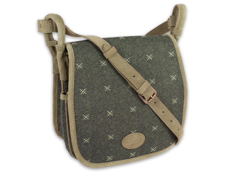 Vászon vadásztáska lőszertatós