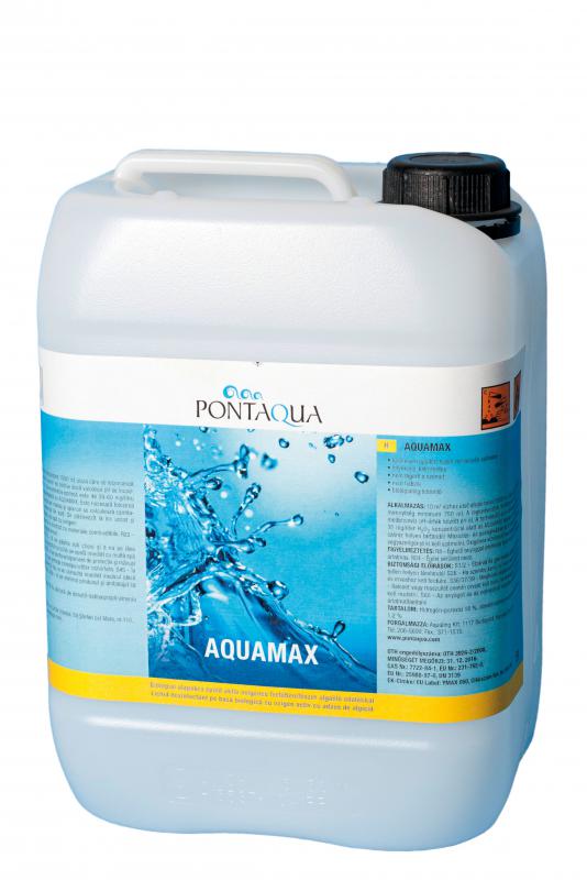 AQUAMAX oxigénes, klórmentes kombi vízkezelő 5 l