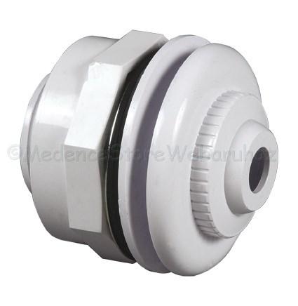 Átvezető idom befúvóval PP vagy fémpalástos medencéhez