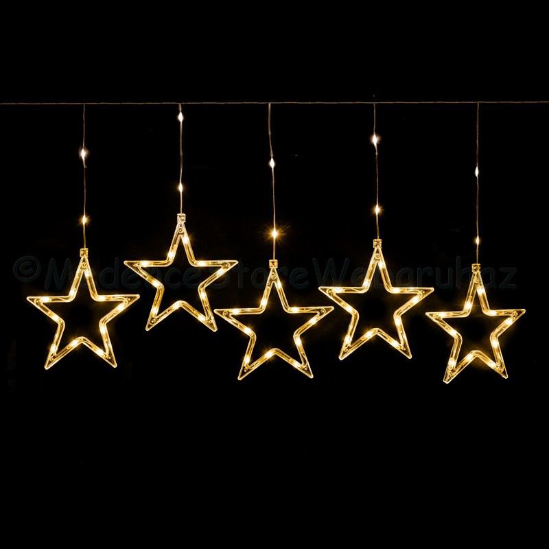 Crystalline CSILLAG fényfüggöny 120 LED 1,2 x 0,8 m - toldható