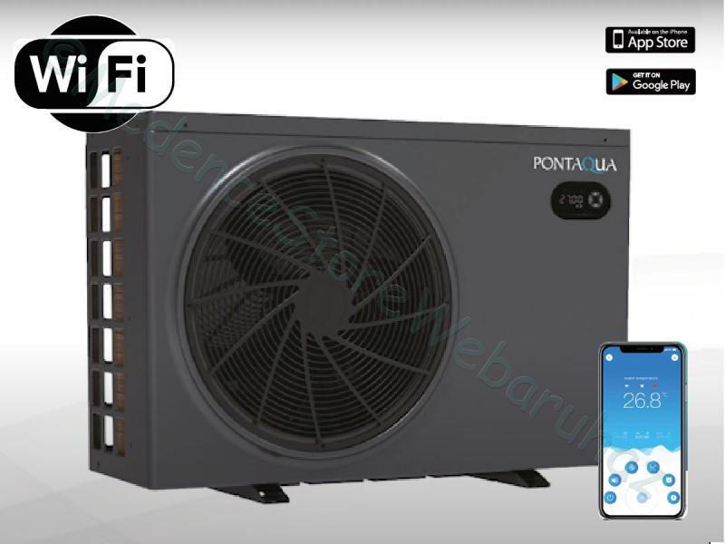 E-Comfort PLUS inverter hőszivattyú téli takaróval 50 m3-ig, 9 KW