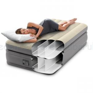 1 személyes  Air Bed ágy beépített pumpával 191 x 99 x 51 cm - Prime Comfort Twin