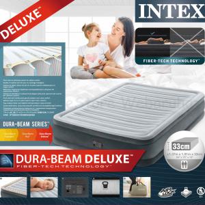 2 személyes Air Bed ágy beépített pumpával  191 x 137 x 33 cm - Comfort-Plush Full