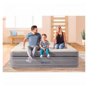 2 személyes Air Bed ágy beépített pumpával 203 x 152 x 51 cm - Prime Comfort Queen