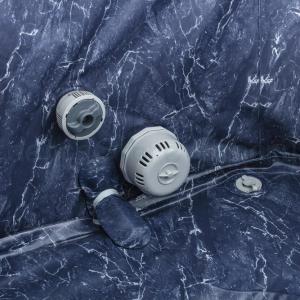 AirJet Lay-Z-Spa Carrara ThermaCore Smart masszázsmedence 4-6 személyes