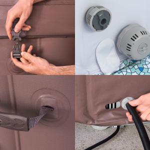 AirJet Lay-Z-Spa Hawaii Smart masszázsmedence 4-6 személyes