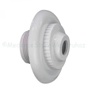 Átvezető idom befúvóval fémpalástos medencéhez