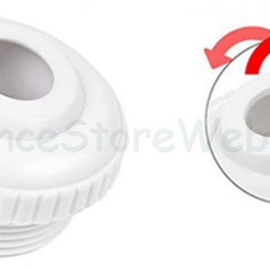 Átvezető idom befúvóval fémpalástos medencéhez