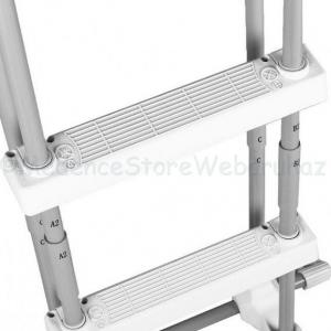 Biztonsági medence létra 132 cm magas medencékhez