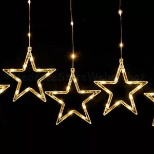 Crystalline CSILLAG fényfüggöny 120 LED 1,2 x 0,8 m - toldható