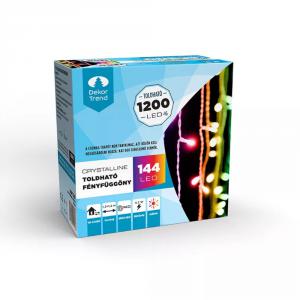 Crystalline fényfüggöny 144 LED 1,2 x 1,2 m - toldható