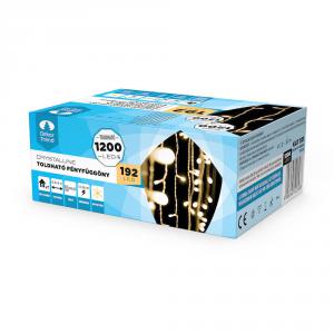 Crystalline fényfüggöny 192 LED 2 x 0,9 m - toldható