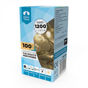 Crystalline fényfüzér 100 LED 8 m - toldható